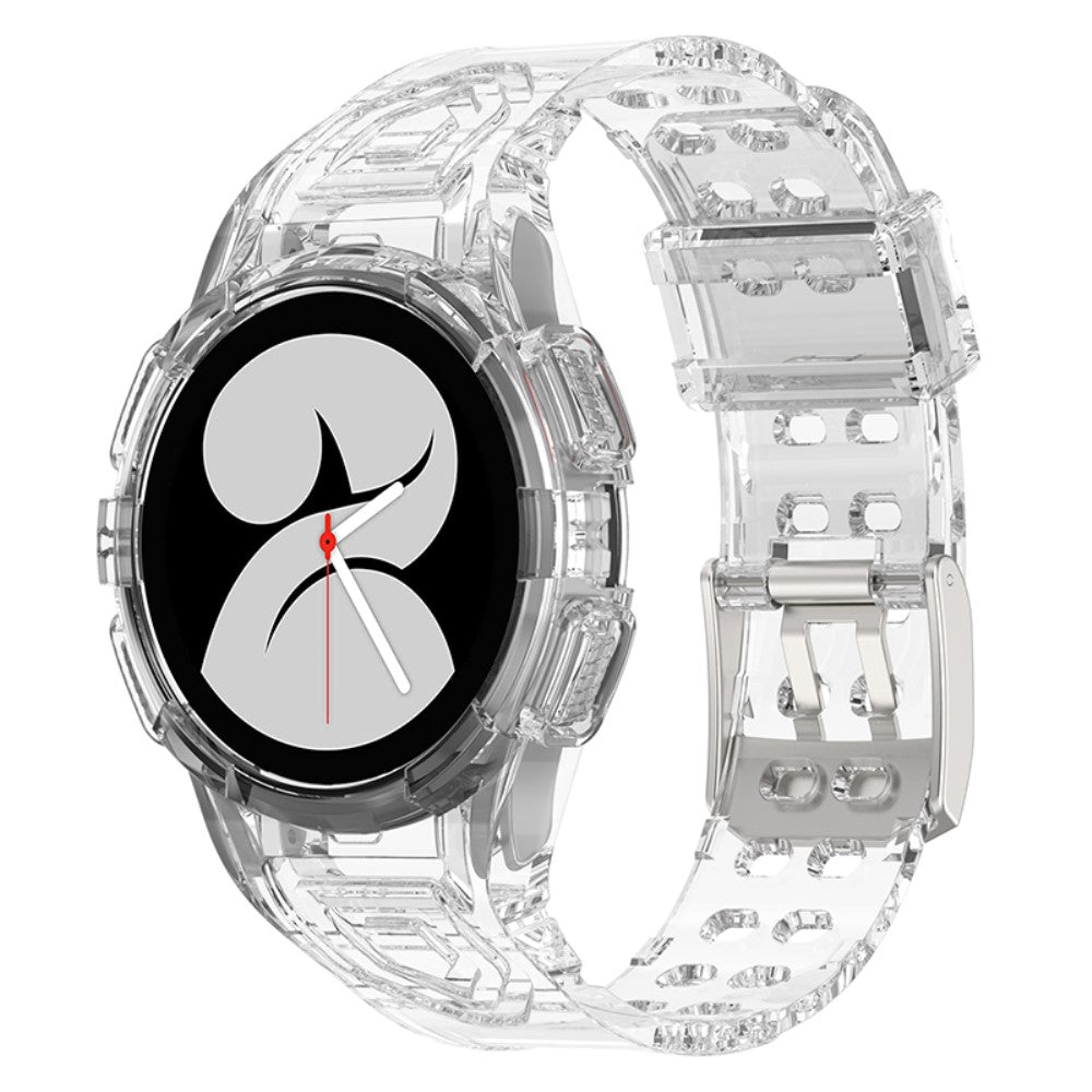  Samsung Galaxy Watch 5 (40mm) / Samsung Galaxy Watch 4 (40mm) Plastik Rem - Gennemsigtig#serie_8