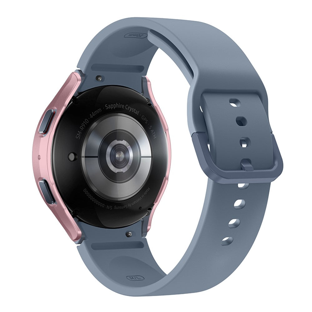 Meget Fint Samsung Galaxy Watch 5 (40mm) / Samsung Galaxy Watch 4 (40mm) Cover med Skærmbeskytter i Plastik og Hærdet Glas - Pink#serie_12