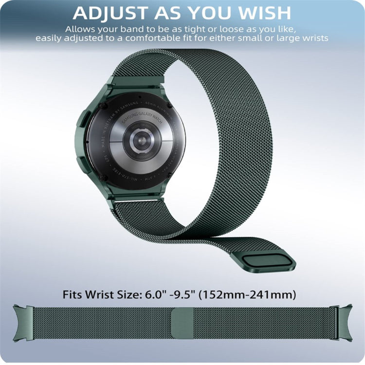 Samsung Galaxy Watch 5 (44mm) Metal Rem med Cover - Grøn#serie_1