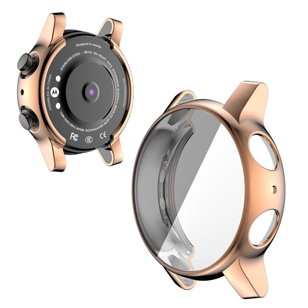 Guld Motorola Moto 360 (3rd Gen) Silikone Cover#serie_3