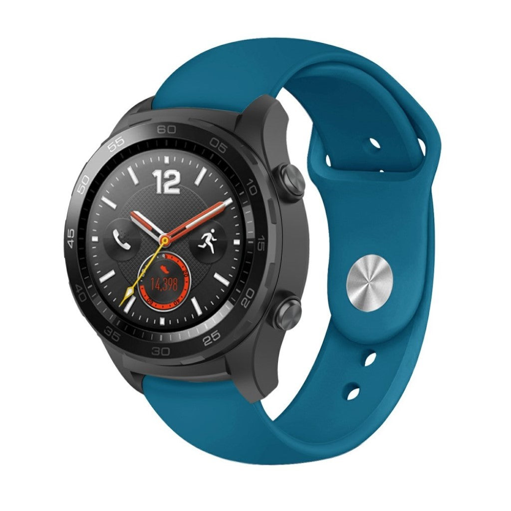 Godt Huawei Watch GT / Huawei Watch Magic Silikone Rem - Grøn#serie_14