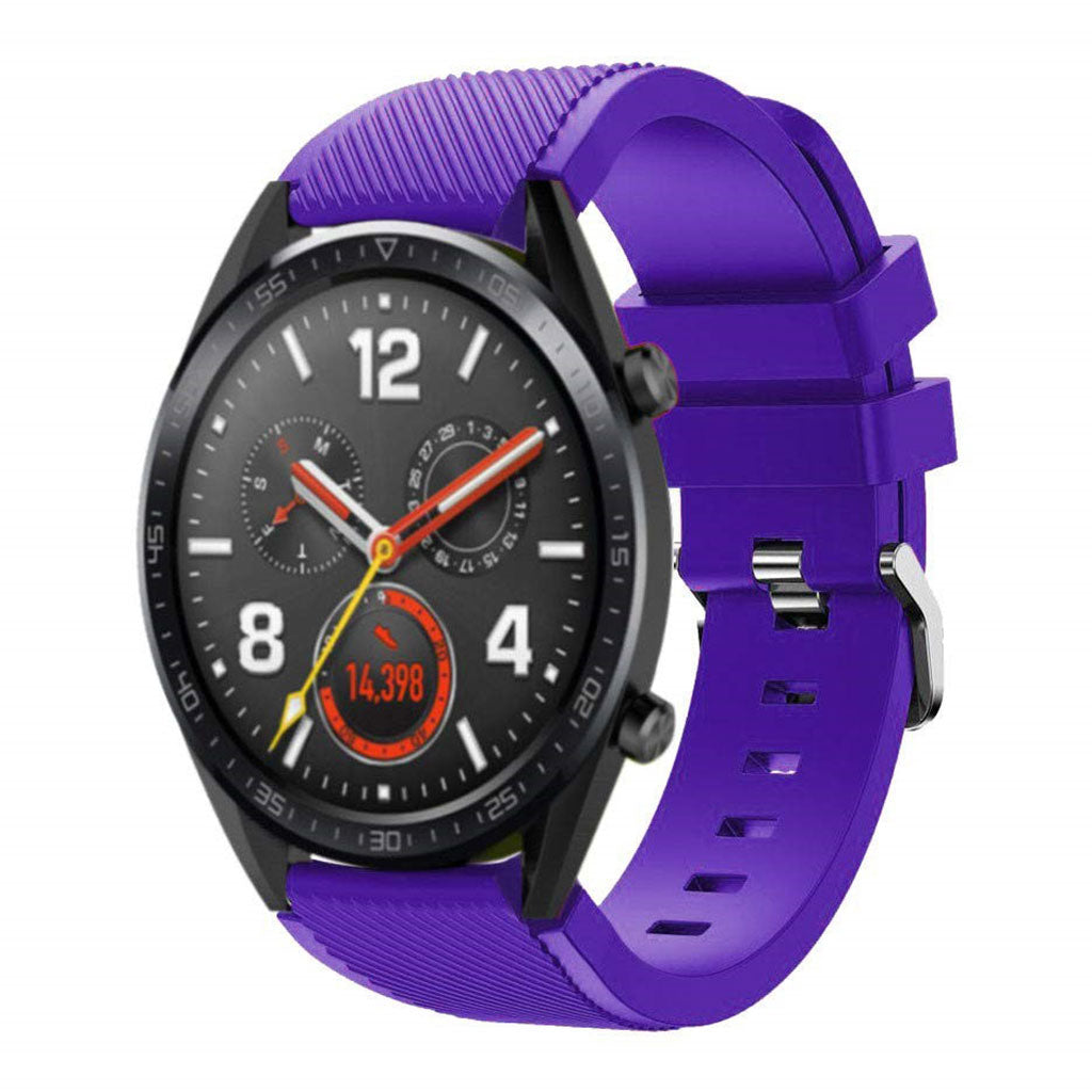 Vildt nydelig Huawei Watch GT Silikone Rem - Lilla#serie_9