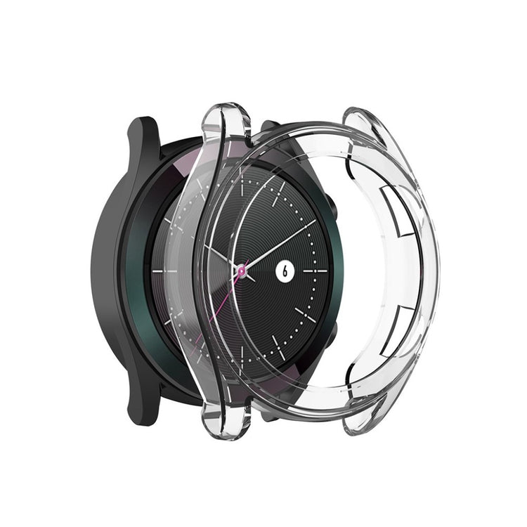 Huawei Watch GT 2 42mm Gennemsigtig Silikone Bumper  - Gennemsigtig#serie_1
