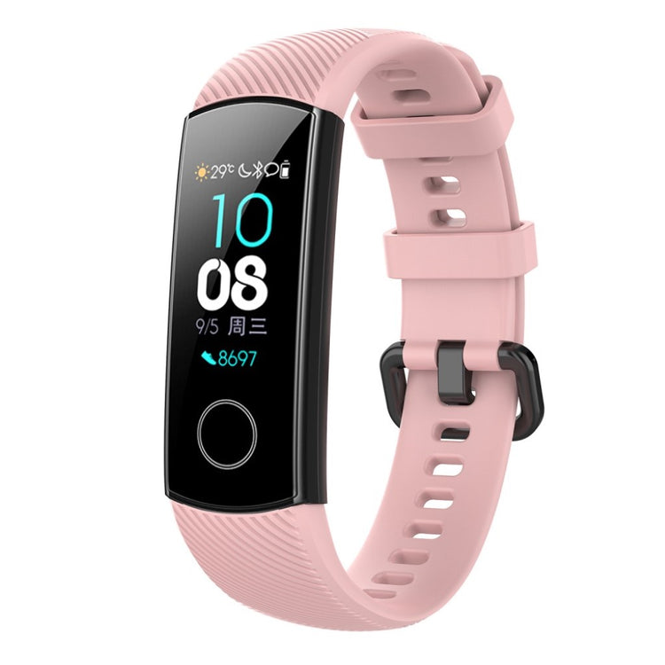 Vildt fint Huawei Honor Band 4 Silikone Rem - Pink#serie_3