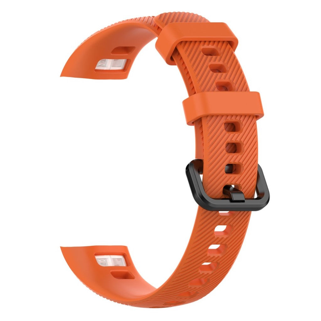 Vildt fint Huawei Honor Band 4 Silikone Rem - Orange#serie_4