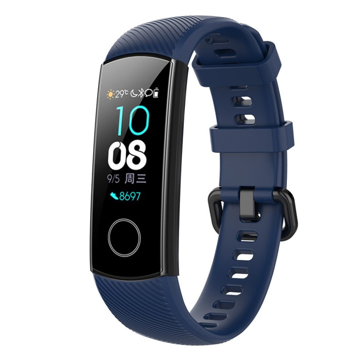 Vildt fint Huawei Honor Band 4 Silikone Rem - Blå#serie_8