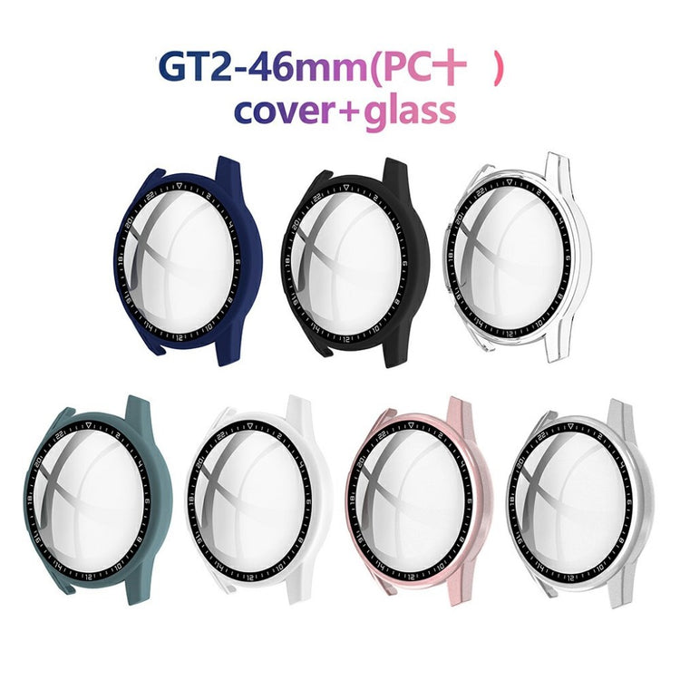 Vildt Godt Huawei Watch GT 2 46mm Silikone Cover - Sort#serie_1
