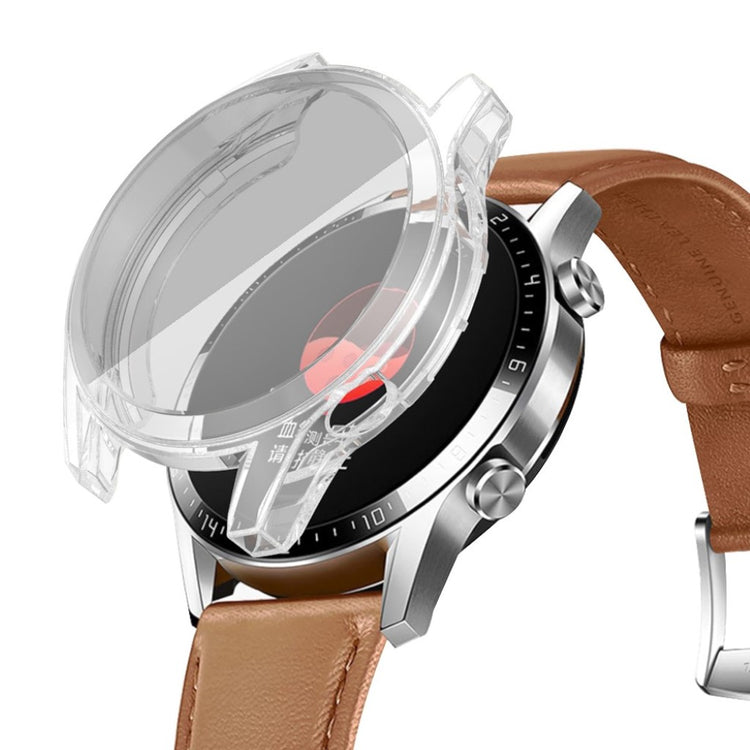 Rigtigt Fint Huawei Watch GT 2 46mm Silikone Cover - Gennemsigtig#serie_029