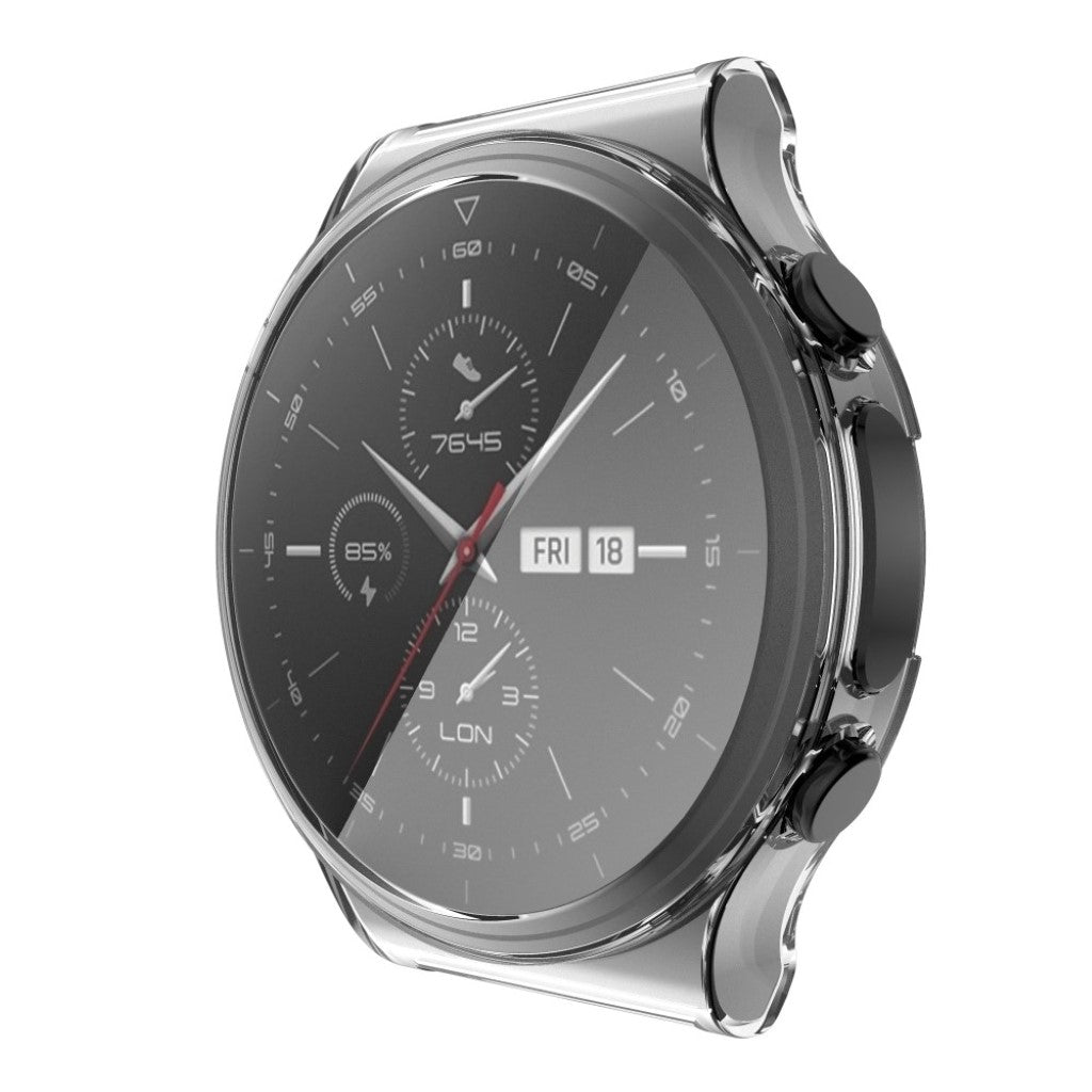 Vildt Fed Huawei Watch GT 2 Pro Silikone Cover - Gennemsigtig#serie_5