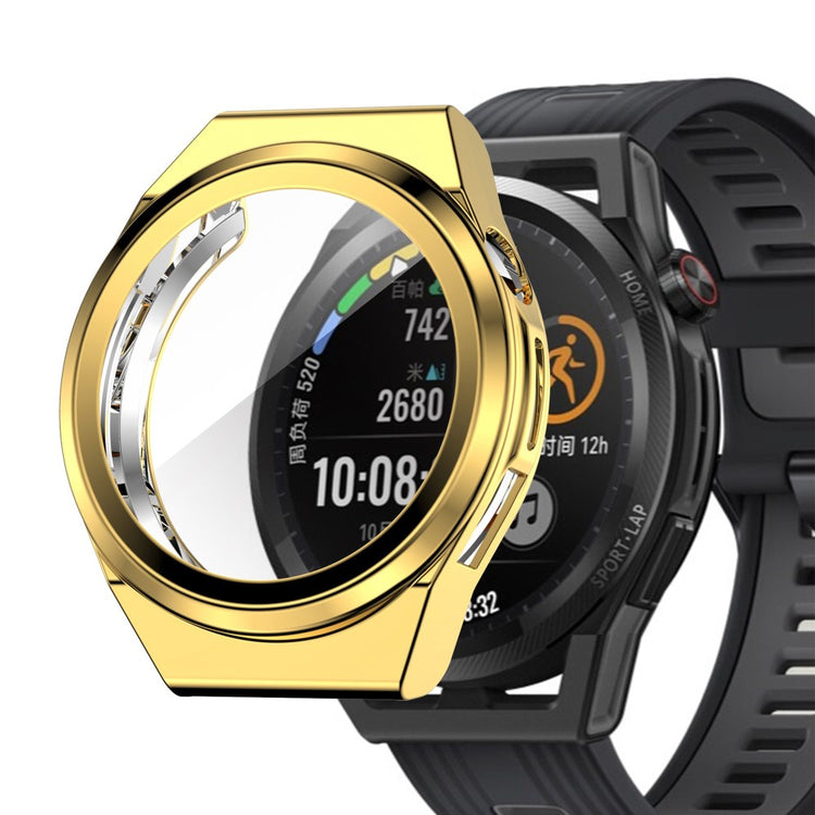 Super Godt Huawei Watch GT Runner Silikone Cover - Guld#serie_5