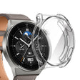 Schützend Huawei Watch GT 3 Pro 46mm Hülle mit Displayschutz in Silikon / TPU und Gehärtetes Glas