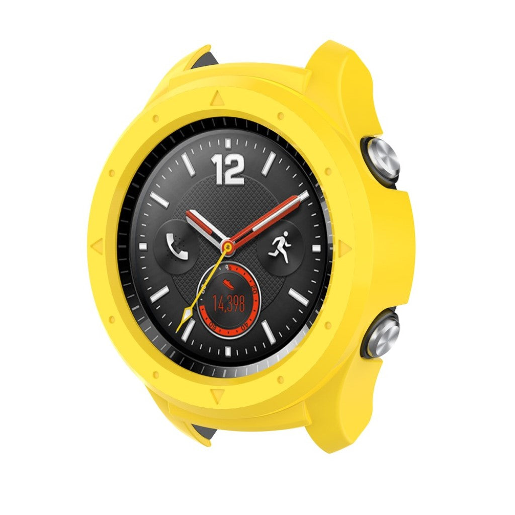 Flot Huawei Watch 2 Silikone Cover - Gul#serie_3