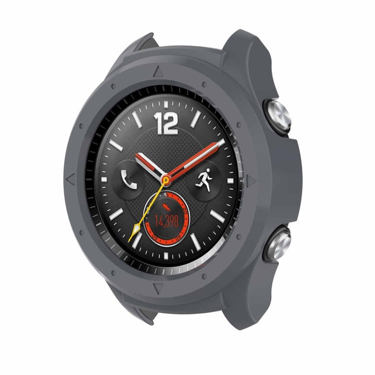 Flot Huawei Watch 2 Silikone Cover - Sølv#serie_4