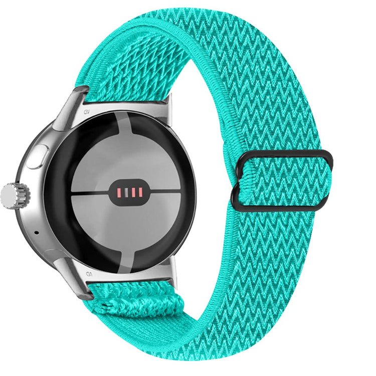 Rigtigt elegant Google Pixel Watch Nylon Rem - Grøn#serie_2