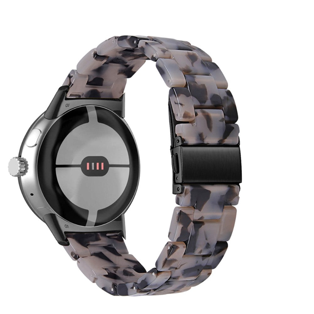 Meget nydelig Google Pixel Watch Plastik Rem - Sølv#serie_4