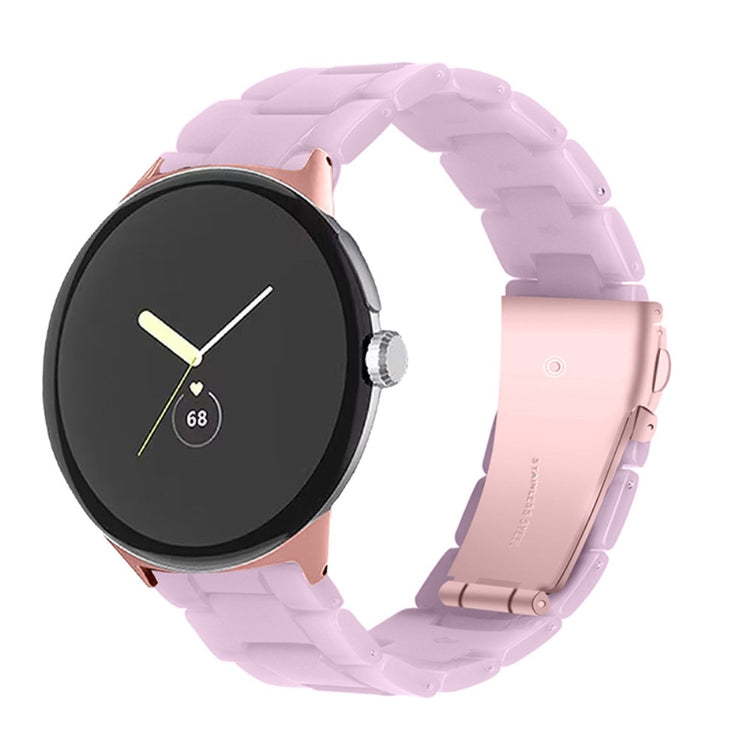 Meget nydelig Google Pixel Watch Plastik Rem - Lilla#serie_8