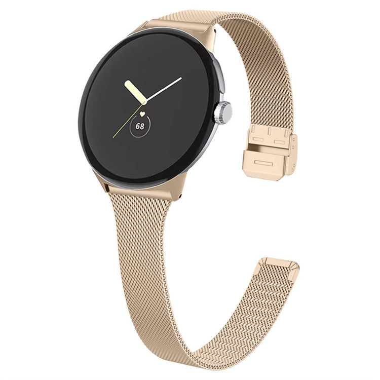 Mega komfortabel Google Pixel Watch Metal Rem - Guld#serie_6