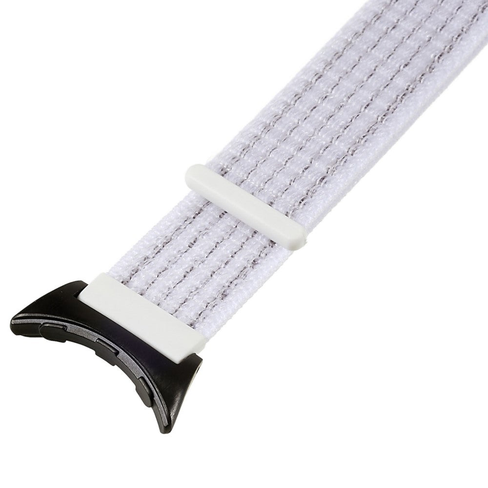 Alle tiders Google Pixel Watch Nylon Rem - Hvid#serie_11