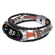 Xiaomi Mi Smart Band 6 / Xiaomi Mi Band 5 Metall und Kunstleder armband