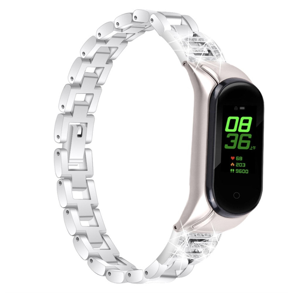 Rigtigt godt Xiaomi Mi Band 7 Metal Urrem - Sølv#serie_3