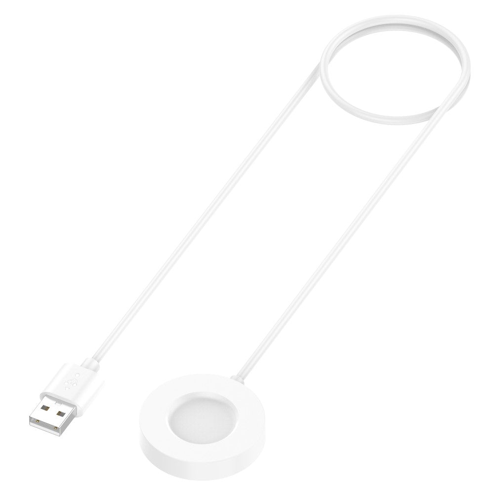 1m Plastik Xiaomi Watch S1 Pro USB Ladestation - Hvid#serie_2