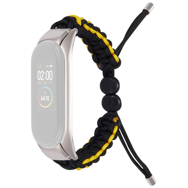 Sejt Xiaomi Mi Smart Band 4 / Xiaomi Mi Band 3 Nylon Rem - Sort#serie_2