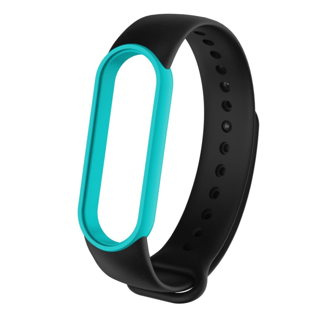 Fremragende Xiaomi Mi Band 5 Silikone Rem - Sort#serie_10