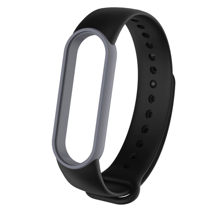 Fremragende Xiaomi Mi Band 5 Silikone Rem - Sort#serie_9