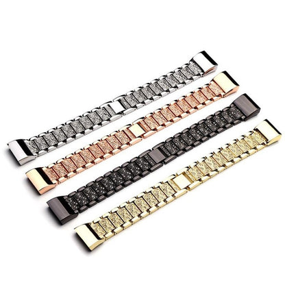 Meget flot Fitbit Charge 2 Metal Rem - Sort#serie_1