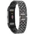 Auffallend süß Fitbit Charge 2 Metall und Strass armband