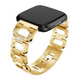 Absolut elegant Fitbit Versa Metall und Strass armband