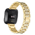 Super stark Fitbit Versa Metall und Strass armband