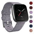 Sehr elegant Fitbit Versa Textil / Nylon armband