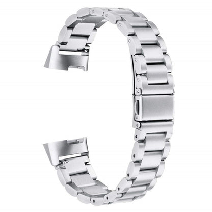 Super fed Fitbit Charge 3 Metal Rem - Sølv#serie_3