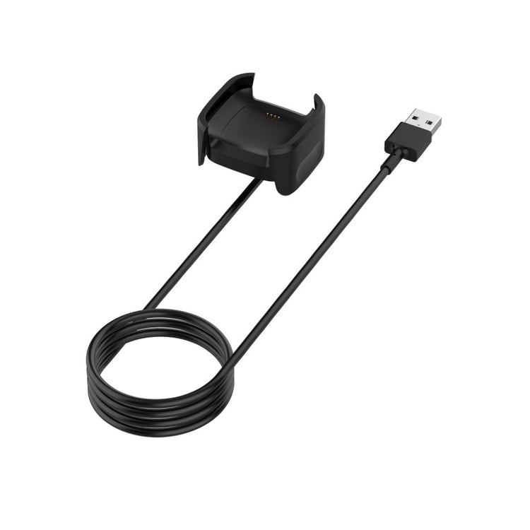 Fitbit Versa 2 USB Opladningskabel - Sort#serie_4