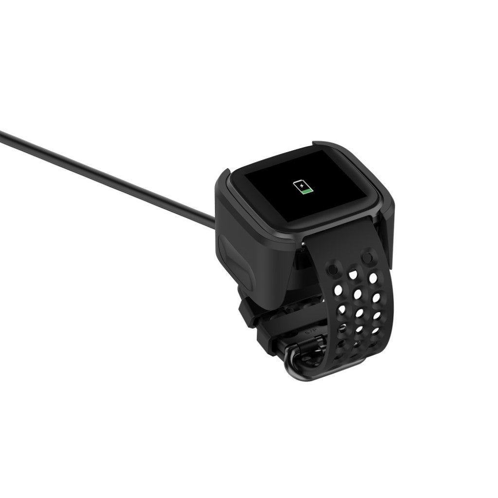 Fitbit Versa 2 USB Opladningskabel - Sort#serie_4