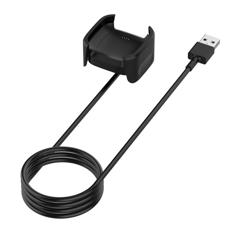 Fitbit Versa 2 USB Opladningskabel - Sort#serie_4