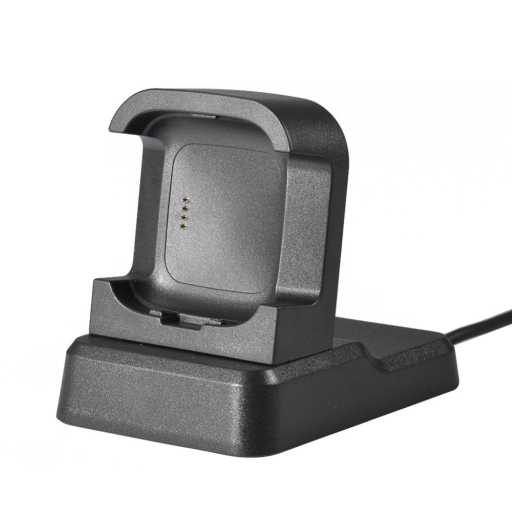 Plastik Fitbit Versa 2 Ladestation - Sort#serie_016