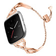 Fitbit Versa 2 / Fitbit Versa Lite Metall und Strass armband