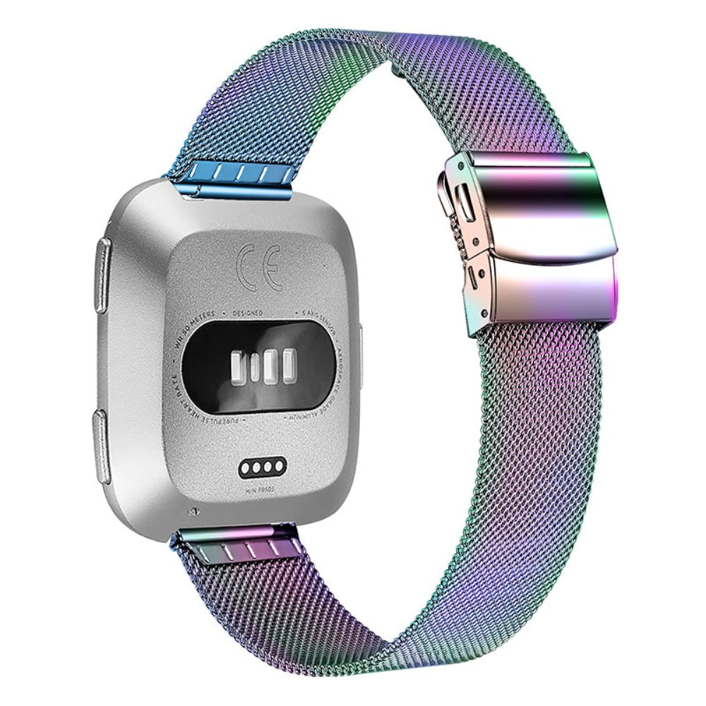 Rigtigt fed Fitbit Versa 2 Metal Rem - Flerfarvet#serie_4