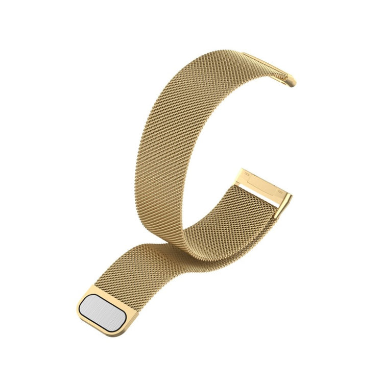 Super fint Fitbit Versa 3 / Fitbit Sense Metal Rem - Størrelse: S - Guld#serie_4