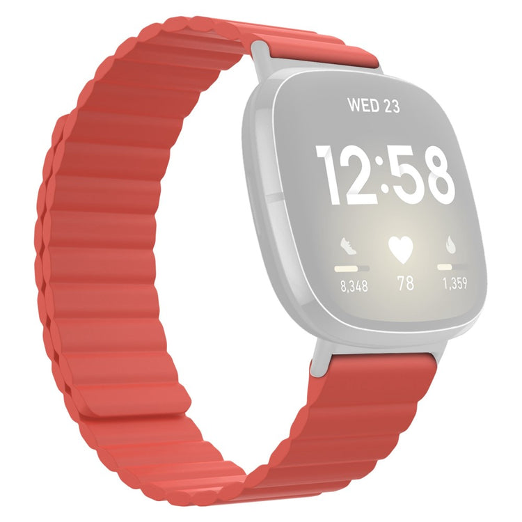 Fremragende Fitbit Sense / Fitbit Versa 3 Silikone Rem - Rød#serie_4