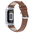 Super cool Fitbit Charge 5 Echtes Leder armband