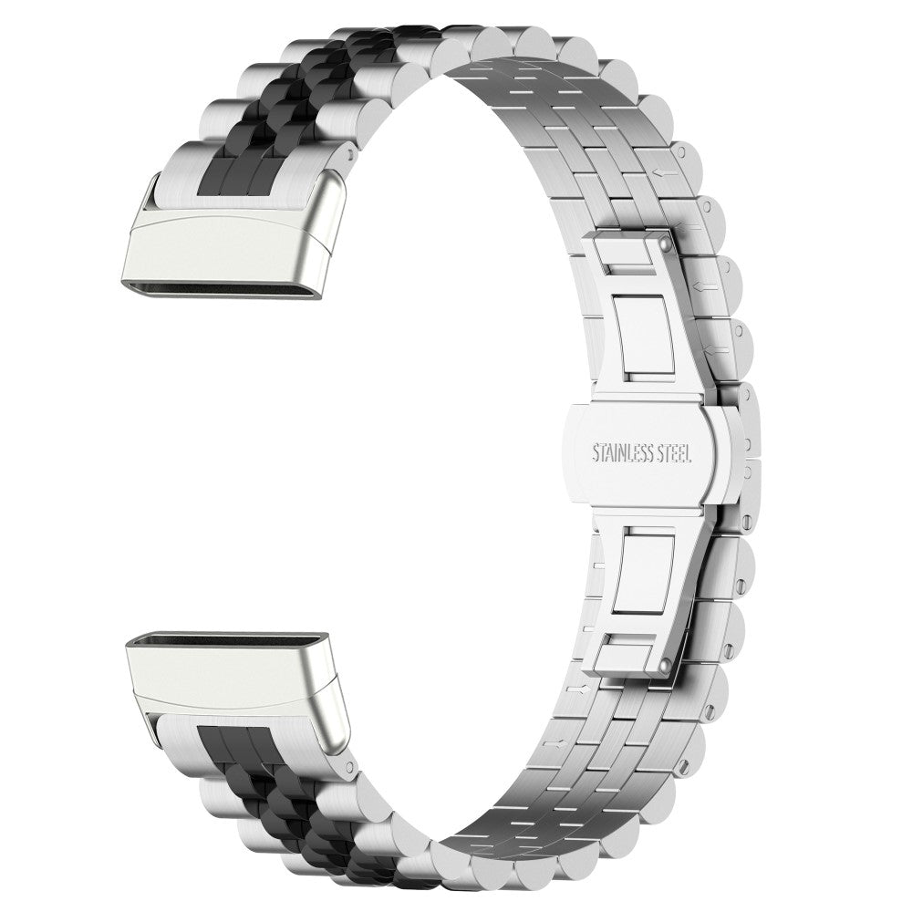 Sejt Metal Universal Rem passer til Fitbit Versa 4 / Fitbit Versa 3 - Sølv#serie_6