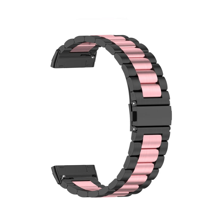 Klassisk Universal Fitbit Metal Rem - Pink#serie_1