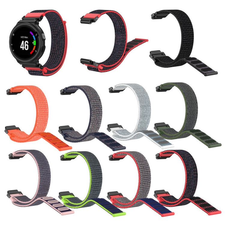 Vildt elegant Universal Garmin Nylon Rem - Rød#serie_1