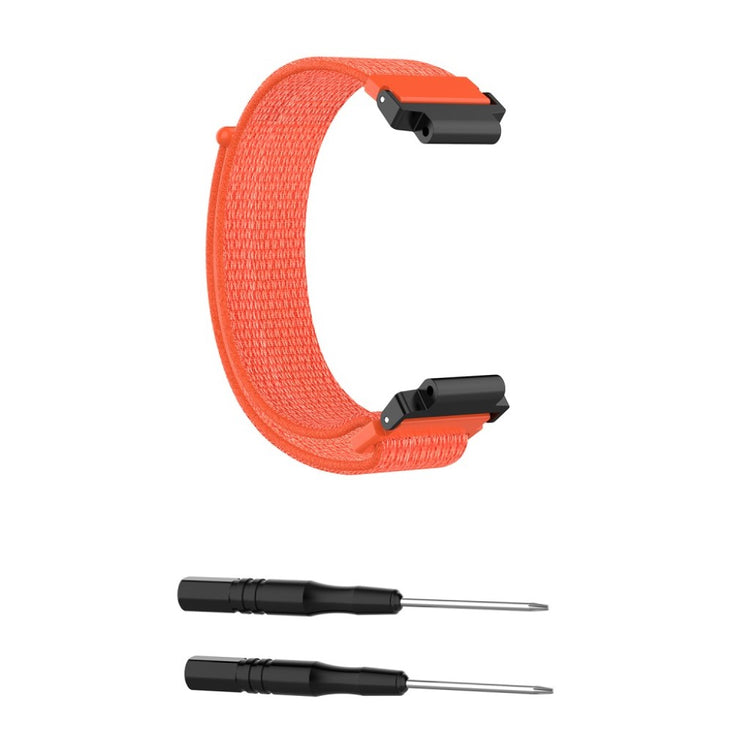 Vildt elegant Universal Garmin Nylon Rem - Orange#serie_3