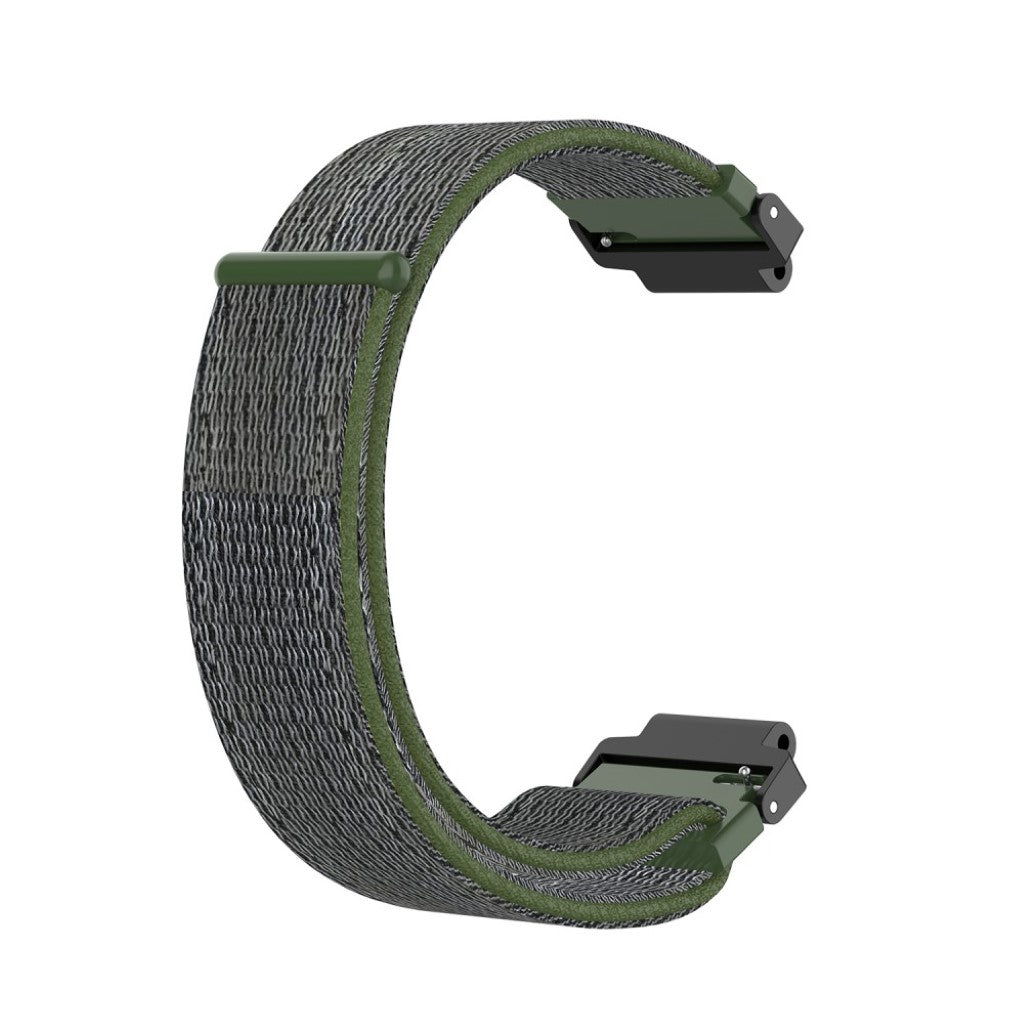 Vildt elegant Universal Garmin Nylon Rem - Grøn#serie_8