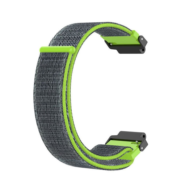 Vildt elegant Universal Garmin Nylon Rem - Sølv#serie_9