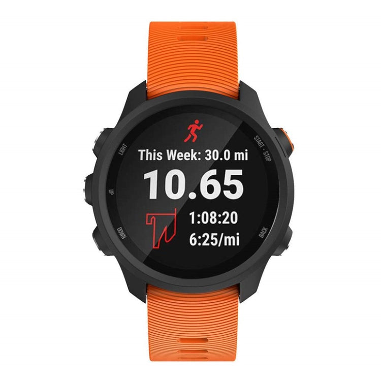 Mega smuk Universal Garmin Silikone Rem - Orange#serie_6